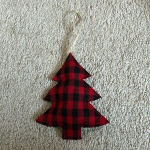 Flannel tree ornament